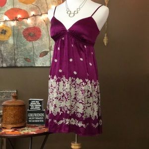 Silk sun dress